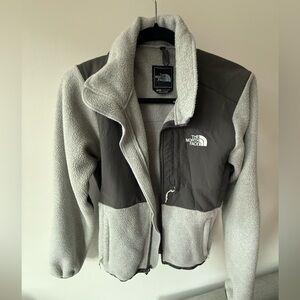 The North Face Light Gray Fleece Jacket